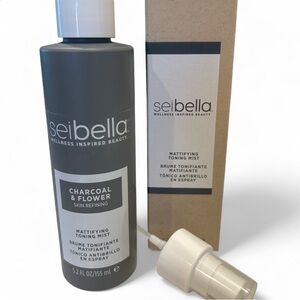 Seibella Charcoal & Flower Mattifying Toning Mist